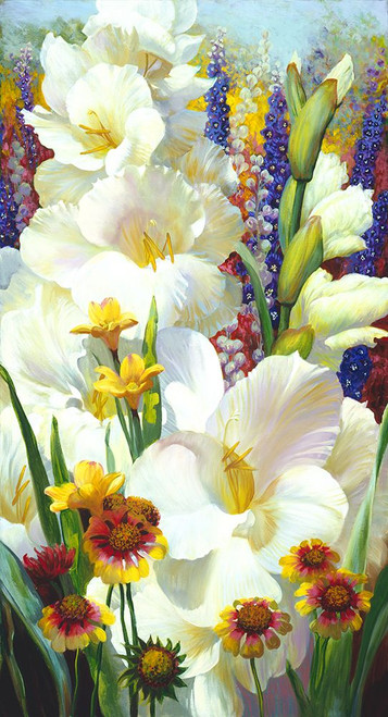 Kathleens Garden Poster Print - Elizabeth Horning (13 x 24)