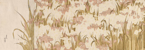 Grass Poster Print - Katsushika Hokusai (24 x 8)