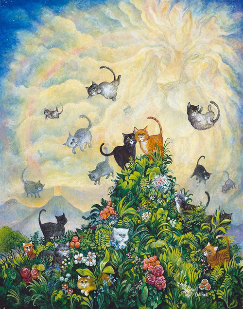 Cat Creation Poster Print - Bill Bell (24 x 30)