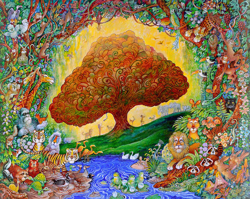 The Tree Poster Print - Bill Bell (30 x 24)