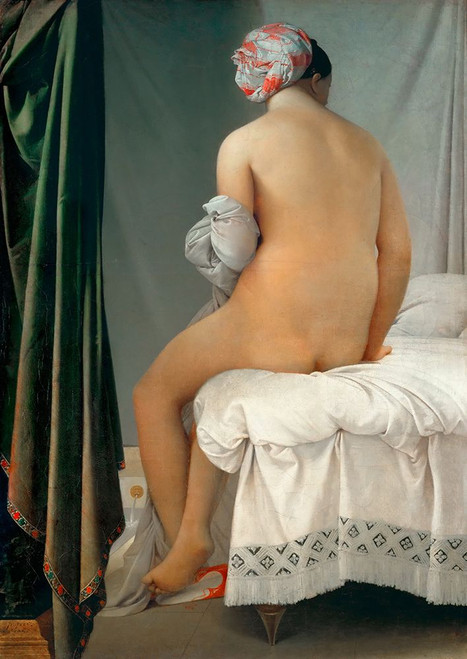La Baigneuse Valpincon Poster Print - Jean-Auguste-Dominique Ingres # VARPDX3JI5870