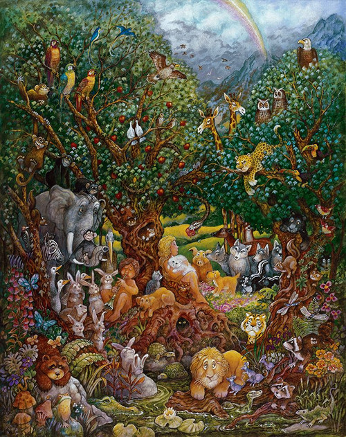 Adam And Eve Poster Print - Bill Bell (24 x 30)