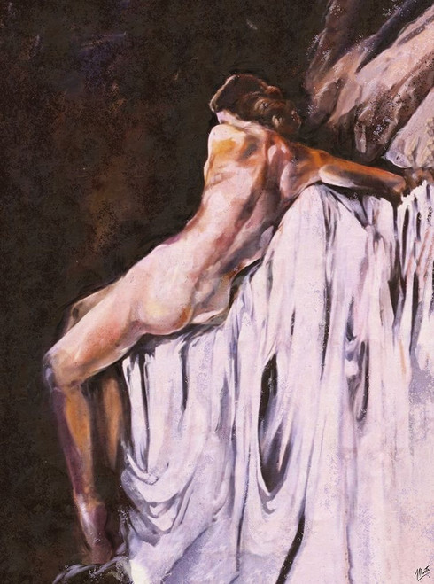 Nude Pose I Poster Print - Marta Wiley (24 x 32)