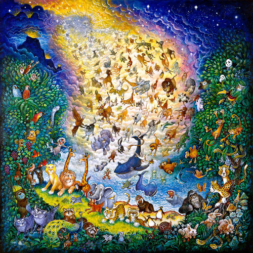 The Joy Of Creation Poster Print - Bill Bell (12 x 12)