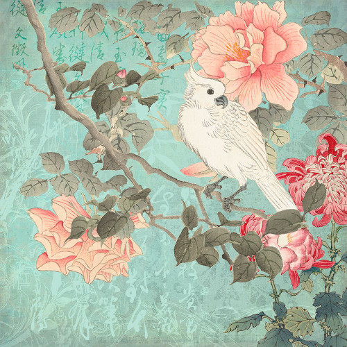Chinese Cockatoo Garden Poster Print - Andrea Haase # VARPDX83279