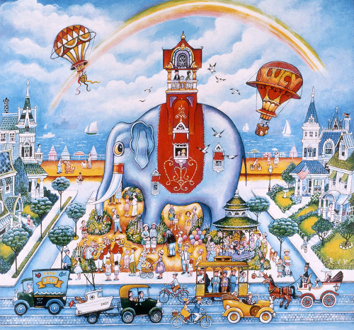 Lucy Of Atlantic City Poster Print - Bill Bell (26 x 24)