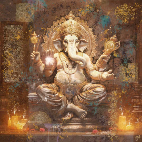 Ganesh II Poster Print - Marta Wiley (12 x 12)