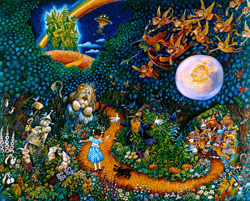 The Land Of Oz Poster Print - Bill Bell (24 x 18)