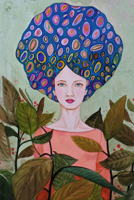 Claire Poster Print - Sylvie Demers (12 x 18)