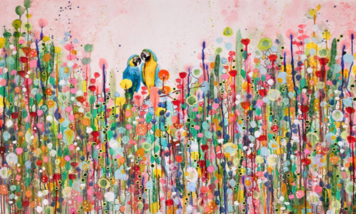 Love Feathers Poster Print - Sylvie Demers (36 x 22)