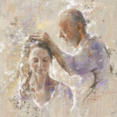 Reiki I Poster Print - Marta Wiley (12 x 12)