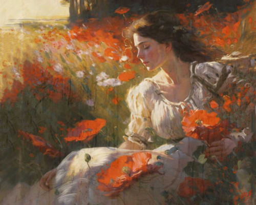 Poppies II Poster Print - Marta Wiley (24 x 19)