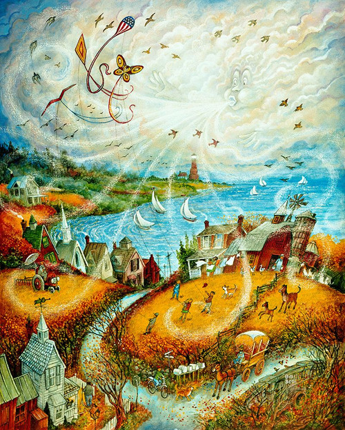The Wind Poster Print - Bill Bell (24 x 30)