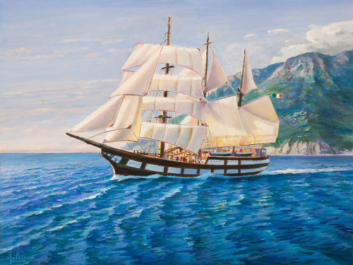 Goletta Poster Print - Adriano Galasso (24 x 18)