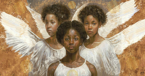 Little Angels VIII Poster Print - Marta Wiley (24 x 12)