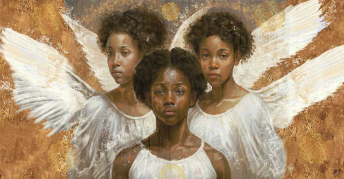 Little Angels VIII Poster Print - Marta Wiley (24 x 12)