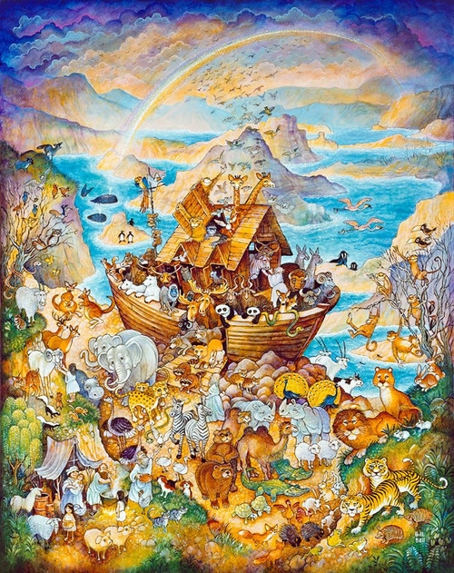 Rainbow Ark Poster Print - Bill Bell (12 x 15)