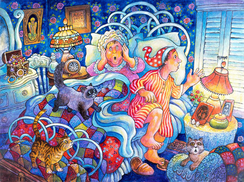 Night B4 H Poster Print - Bill Bell (24 x 18)
