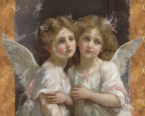 Little Angels IIII Poster Print - Marta Wiley (24 x 19)
