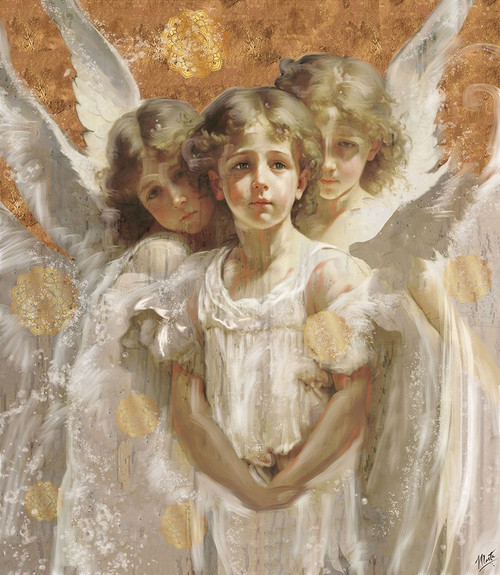 Little Angels I Poster Print - Marta Wiley (12 x 14)