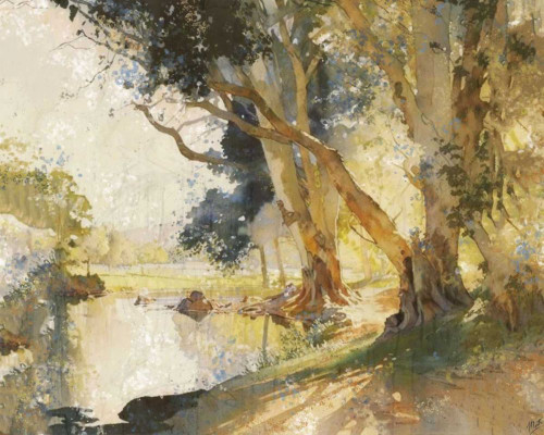 Scottland Watercolor II Poster Print - Marta Wiley (24 x 19)
