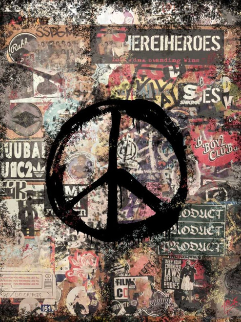 Peace I Poster Print - Marta Wiley (24 x 32)
