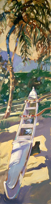 Canoe at Rest Poster Print - Darrell Hill (9 x 36)