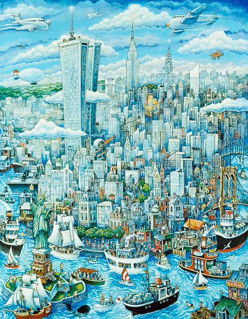 New York, New York Poster Print - Bill Bell (12 x 15)