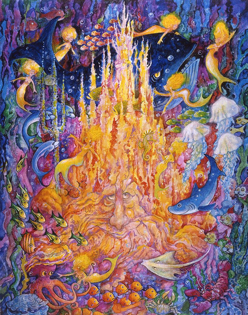 Kingdom Of The Sea Poster Print - Bill Bell (24 x 31)