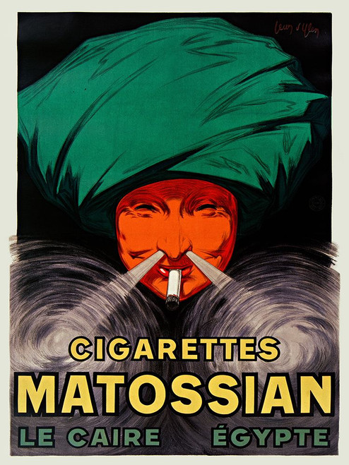 Cigarettes Matossian Poster Print - Jean Dylen (18 x 24)