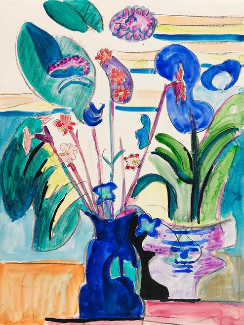 Still Life Poster Print - Ernst Ludwig Kirchner (18 x 24)