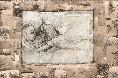 Rebound sketch collage II Poster Print - Marta Wiley (24 x 16) Rebound sketch collage II Poster Print - Marta Wiley (24 x 16)