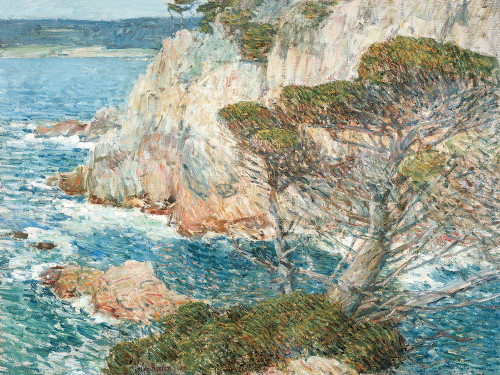 Point Lobos, Carmel Poster Print - Frederick Childe Hassam # VARPDX3AA5863