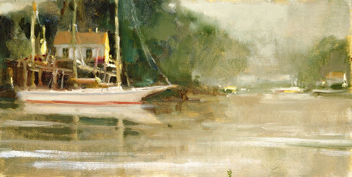 Snug Harbor Poster Print - Ted Goerschner (24 x 12)