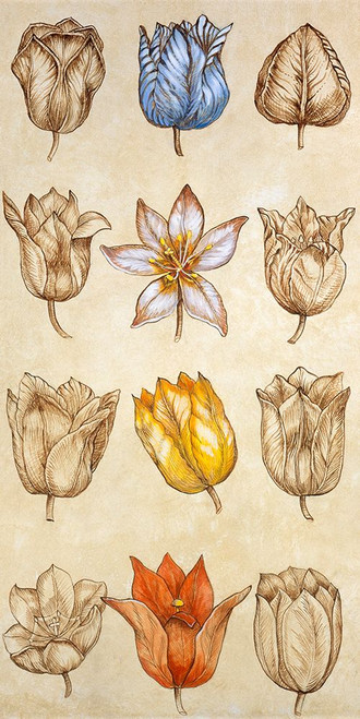 Vintage I Poster Print - Susan Jeschke (18 x 36)