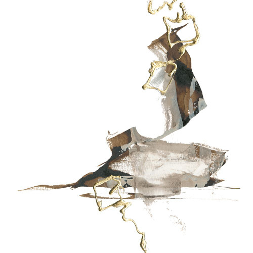 Golden Chains 5 Poster Print - Chris Paschke (24 x 24)