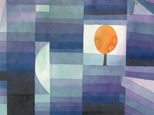The Harbinger of Autumn Poster Print - Klee Paul (24 x 18)