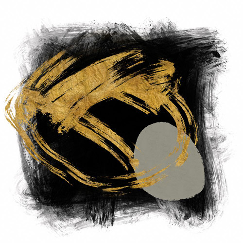 Gold Meets Neutrals IX Poster Print - Andrea Haase # VARPDX82968