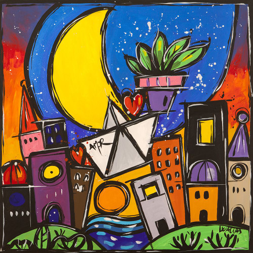 Tsu-Ami Poster Print - Wallas (12 x 12)