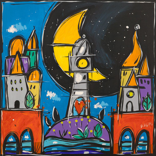 Ponti Rossi Poster Print - Wallas (24 x 24)