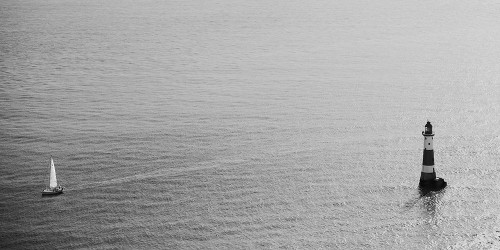 Smooth Sailing Poster Print - Images Pangea (24 x 12)