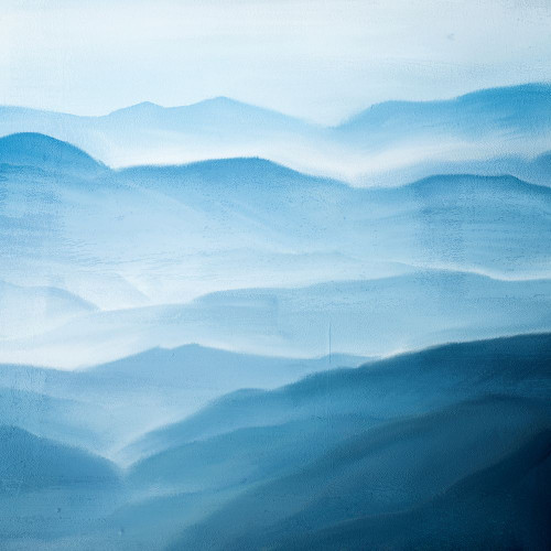 Blue Dawn 1 Poster Print - Kimberly Allen