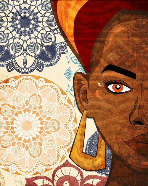 Mandala Woman 2 Poster Print - Kimberly Allen