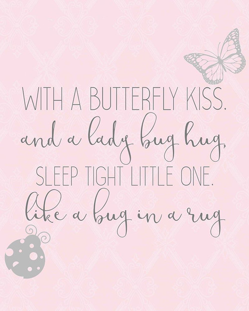 Butterfly Ladybug 2 Poster Print - Kimberly Allen