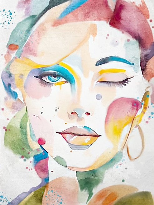 Color Pop 1 Poster Print - Kimberly Allen