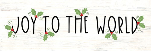 Holly Joy to the World Poster Print - Annie LaPoint