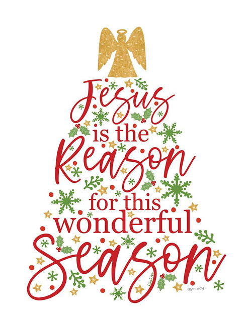 Jesus is the Reason Tree Poster Print - Annie LaPoint