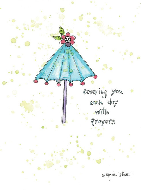 Covering You Each Day with Prayers Poster Print - Annie LaPoint