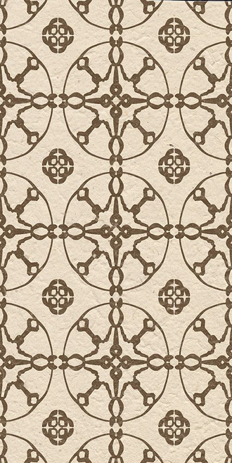 Motif on Cream VII Poster Print - Alonzo Saunders