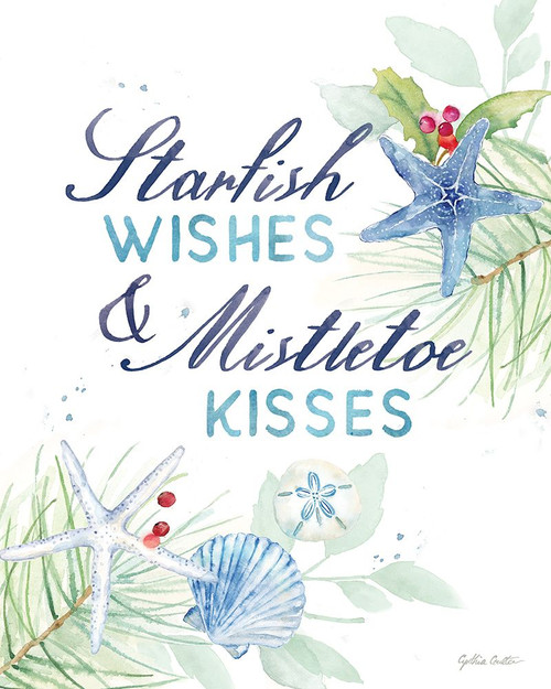 Christmas at the Cape XVIII Poster Print - Cynthia Coulter